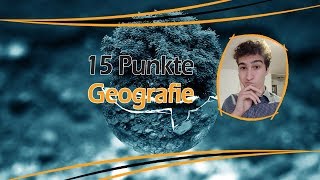 15 Punkte in ErdkundeGeographie Oberstufe  So gehts [upl. by Mabelle]