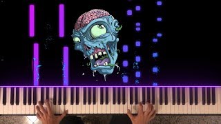 CoD Black Ops 1 Zombies Theme Damned  Piano Synthesia Tutorial Performance [upl. by Aelrac]