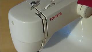 How to Thread a Basic Toyota sewing machine RS2000 Series [upl. by Cammie331]