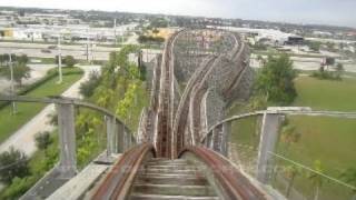 Dania Beach Hurricane Front Seat onride HD POV Boomers [upl. by Calia]