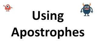 Using Apostrophes [upl. by Pavior]