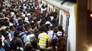 Indias Most Crowded Station In Mumbai Central Railways Dadar Station At Night In Monsoon [upl. by Nyliac]