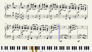 Dvorak Symphony No 9 quotFrom the New Worldquot 1st movement piano solo arrangement [upl. by Jamesy724]