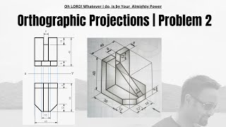 Orthographic Projections  orthographic projection in engineering drawing [upl. by Pincus]