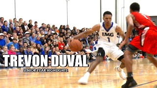 Trevon Duval CRAZY Senior Year Highlights  IMG Academy [upl. by Ydorb]