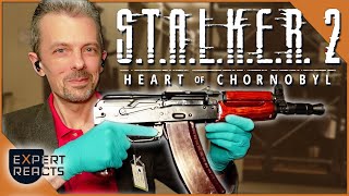 Firearms Expert Reacts to STALKER 2 Heart of Chornobyl Guns  EXP [upl. by Abbub]