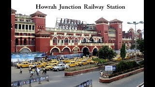 Howrah Junction Railway Station  The Largest Railway Complex In India [upl. by Bibbye]