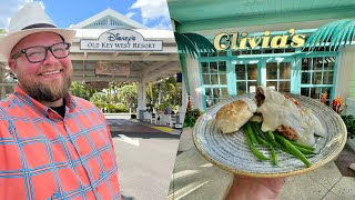 Disney’s Old Key West Resort 2022  Olivia’s Cafe Dining Review amp Resort Tour  Walt Disney World [upl. by Ferro]