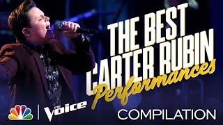 The Best of Voice Champion Carter Rubins Performances  The Voice 2020 [upl. by Bringhurst]