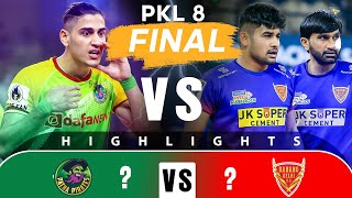 Pro Kabaddi League 8 Highlights Final  Dabang Delhi Vs Patna Pirates [upl. by Andrews]