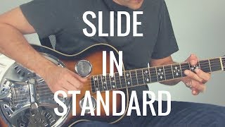 Slide Guitar in Standard Tuning  Tuesday Blues 174 [upl. by Freddy]