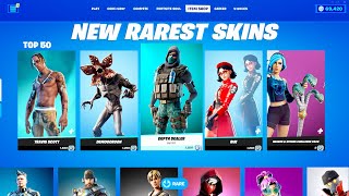 Fortnite TOP 50 RAREST SKINS [upl. by Knipe]