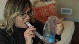 HOW TO DO SPIROMETER EXERCISE EFFECTIVELY  mgmorthocare  asthma [upl. by Huldah445]