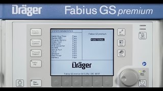 Dräger Fabius GS premium  Daily checkout procedure [upl. by Allistir383]