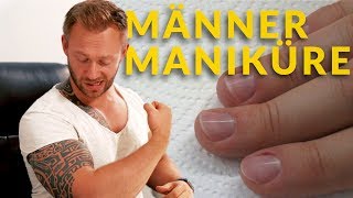 Männer Maniküre  Tutorial [upl. by Arymahs]