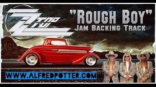 ZZ TOP  quotRough Boyquot 80s Jam Backing Track in A Major [upl. by Sabah224]