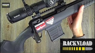 Savage 110 Tactical FULL RACKNLOAD REVIEW [upl. by Duyne]