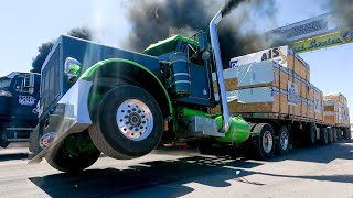 Great Lakes Big Rig Challenge 2021 LOADED SEMI DRAG RACING [upl. by Bodwell156]