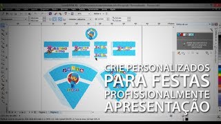 Como criar personalizados de festa profissionalmente  Apresentação [upl. by Kristen]