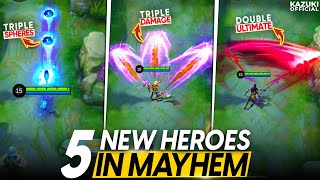 THESE 5 NEW HEROES ARE MUST PICK IN MAYHEM MODE [upl. by On]