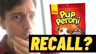 2021 PupPeroni Recall actually its a withdrawal [upl. by Quintin640]