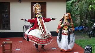 Kathakali Dance Kerala India [upl. by Ponzo]