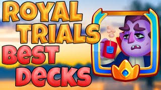 4 BEST DECKS IN ROYAL TRIALS [upl. by Jarib]