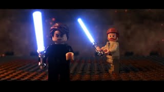 LEGO ANAKIN vs OBIWAN KENOBI [upl. by Odnalo]