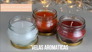 COMO HACER VELAS AROMATICAS MUY FACIL [upl. by Baalbeer293]