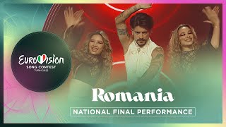 WRS  Llámame  Romania 🇷🇴  National Final Performance  Eurovision 2022 [upl. by Neelav]