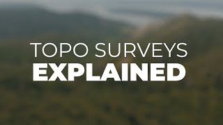 Topographic Surveys 101 A Beginners Guide [upl. by Natale378]