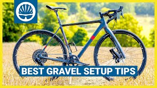 Top 5  Gravel Bike Setup Tips  More Speed Comfort amp Versatility [upl. by Zuckerman846]