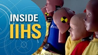 Inside IIHS Crash test dummies at work [upl. by Wilmar836]