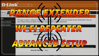 DLink Router Wireless Repeater  Wireless Range Extender Full Setup [upl. by Chadwick541]