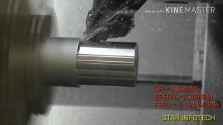 CNC Turning All Operation  CNC Machining  CNC Machine Working Video  CNC Operation  CNC Prosses [upl. by Onaimad]