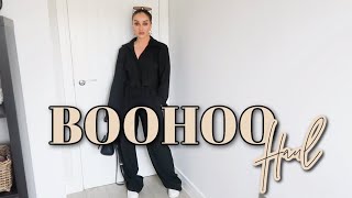 NEW IN BOOHOO TRY ON HAUL  amp DISCOUNT CODE [upl. by Schonfield609]