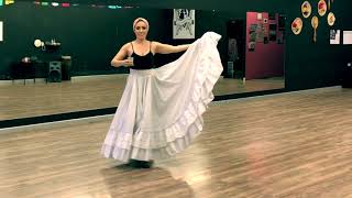 Folklorico Tutorial “La Bruja” [upl. by Bathsheba]