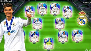 I Built Real Madrid Legends Squad  FC Mobile [upl. by Alekat502]