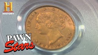 Pawn Stars  Gold Pieces  History [upl. by Starlene83]