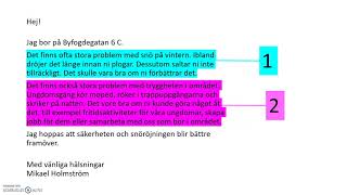 Argumenterande text Ge förslag [upl. by Avat]