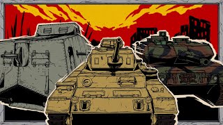 Evolution of German Tanks  Animated History [upl. by Garry]