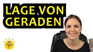 LAGE VON GERADEN im Raum – Lagebeziehung analytische Geometrie Vektoren [upl. by Michaeline]