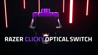 Razer Clicky Optical Switch  Light amp Clicky [upl. by Bevon110]