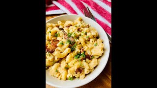 Cheesy Baked Macaroni amp Cheese with Crispy Panko Topping [upl. by Ohcirej]