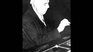 Walter Gieseking plays Bach Chromatic Fantasia and Fugue in D minor BWV 903 [upl. by Ayna]