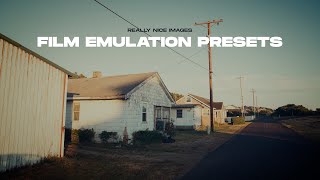 Film Emulation Presets and Profiles for Lightroom [upl. by Anial]