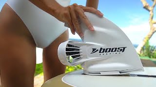 BOOSTSURF  Worlds First Electric Surfboard Fin [upl. by Yuria]