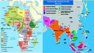 IMPERIALISMO E COLONIALISMO riassunto  mappa mentale [upl. by Eimmak73]