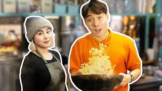 Uncle Roger MAKE EGG FRIED RICE 3M Subscriber Special [upl. by Zuliram162]