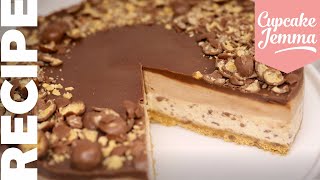 Malteser Cheesecake Recipe amp Tutorial  Cupcake Jemma [upl. by Nnaassilem]